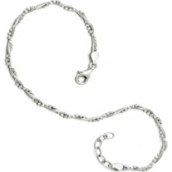 Finejewelers Sterling Silver Adjustable Anklet (9-10)