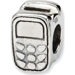 Reflections� Sterling Silver Cell Phone Bead / Charm