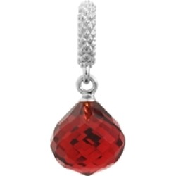 Endless Jewelry - Jennifer Lopez Collection Ruby Mysterious Drop Silver Ruby Crystal Silver Finish