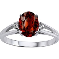 Tommaso Design� Genuine Garnet Ring