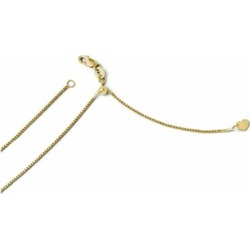 Finejewelers 14k Adjustable Box Chain Necklace