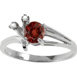 Tommaso Design� Genuine Garnet Ring