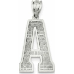 Sterling Silver Initial A Charm
