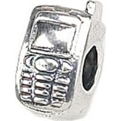 Zable� Sterling Silver Cell Phone Bead / Charm