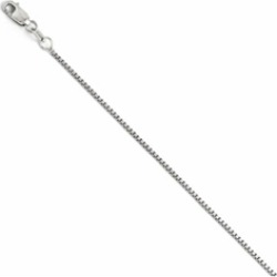 Finejewelers 14k White Gold Box Chain Necklace