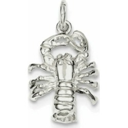 Sterling Silver Lobster Charm