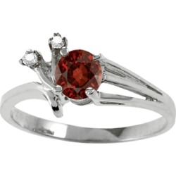 Tommaso Design� Genuine Garnet Ring