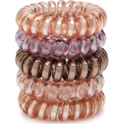 Hair Tie Set of Five - Bronze Metallic - 00