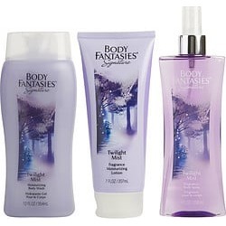 BODY FANTASIES TWILIGHT by Body Fantasies SET-BODY SPRAY 8 OZ & BODY LOTION 7 OZ & BODY WASH 12 OZ for WOMEN
