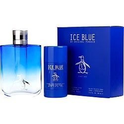 PENGUIN ICE BLUE by Original Penguin SET-EDT SPRAY 3.4 OZ & DEODORANT STICK ALCOHOL FREE 2.7 OZ for MEN