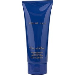 OSCAR POUR LUI by Oscar de la Renta HAIR AND BODY WASH 6.7 OZ for MEN