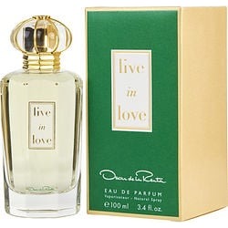 OSCAR DE LA RENTA LIVE IN LOVE by Oscar de la Renta EAU DE PARFUM SPRAY 3.4 OZ for WOMEN