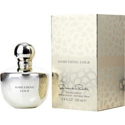 OSCAR DE LA RENTA SOMETHING GOLD by Oscar de la Renta EAU DE PARFUM SPRAY 3.4 OZ for WOMEN