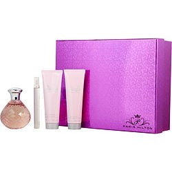 PARIS HILTON DAZZLE by Paris Hilton SET-EAU DE PARFUM SPRAY 4.2 OZ & BODY LOTION 3 OZ & SHOWER GEL 3 OZ & EAU DE PARFUM SPRAY .33 OZ for WOMEN