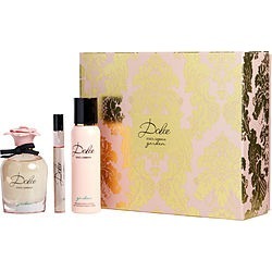 DOLCE GARDEN by Dolce & Gabbana SET-EAU DE PARFUM SPRAY 2.5 OZ & BODY LOTION 3.4 OZ & EAU DE PARFUM SPRAY .34 OZ MINI for WOMEN