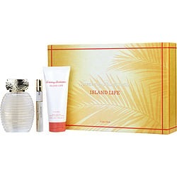 TOMMY BAHAMA ISLAND LIFE by Tommy Bahama SET-EAU DE PARFUM SPRAY 3.4 OZ & BODY LOTION 3.4 OZ & EAU DE PARFUM SPRAY .33 OZ MINI for WOMEN