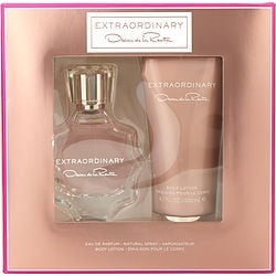 EXTRAORDINARY by Oscar de la Renta SET-EAU DE PARFUM SPRAY 3 OZ & BODY LOTION 6.7 OZ for WOMEN