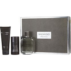 KENNETH COLE MANKIND by Kenneth Cole SET-EDT SPRAY 3.4 OZ & AFTERSHAVE BALM 3.4 OZ & DEODORANT STICK ALCOHOL FREE 2.6 OZ for MEN