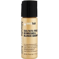 SEXY HAIR by Sexy Hair Concepts BLONDE SEXY HAIR SULFATE-FREE BOMBSHELL BLONDE SHAMPOO 1.7 OZ for UNISEX