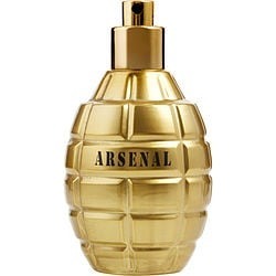 ARSENAL GOLD by Gilles Cantuel EAU DE PARFUM SPRAY 3.4 OZ *TESTER for MEN
