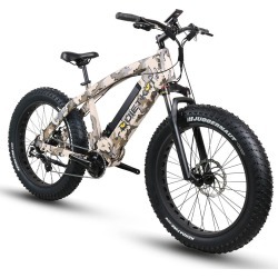 QuietKat 750-ICC Electric Fat-Tire Mountain Bike, Camouflage