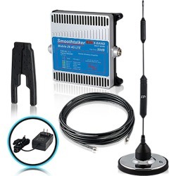 Smoothtalker RV Z6 Pro 50dB 4G LTE High Power Cellular Booster Kit with 120 Volt Wall Power