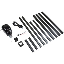 Manual Crank to Power Upgrade Kit, Black