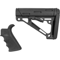 Hogue AR-15/M-16 Two-Piece Furniture Kit Black