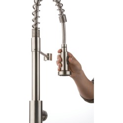 Flow Max™, Stainless Steel Spring Faucet
