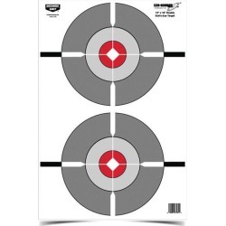 Birchwood Casey Eze-Scorer Double Bullseye Target, 10 Pk.