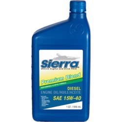 Sierra 15W Diesel Oil, Quart