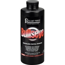 Alliant Powder Bullseye Smokeless Pistol Powder, .45 ACP/.38 Special