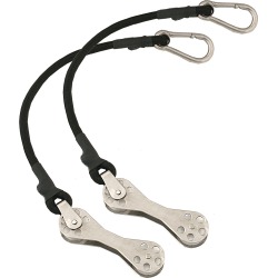 Taco Metals Shock Cords with Double Pulley, 12