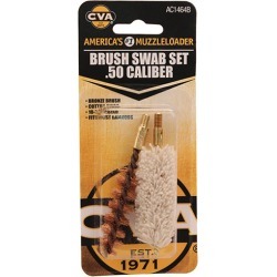 CVA .50 Caliber Brush and Cotton Swab Cleaning Kit