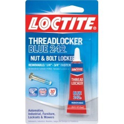 Loctite Threadlocker Blue 242 Nut and Bolt Locker