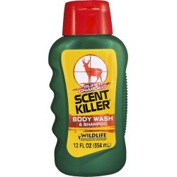 Wildlife Research Center Scent Killer Anti-Odor Body Wash and Shampoo, 12 oz.