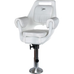 Wise Deluxe Pilot Chair With Adjustable Pedestal, Spider Mounting Plate