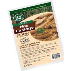 LEM Natural Hog Casings, 8-Oz. Bag