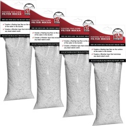 Floating Trap Floor Filter Rocks For Kick The Bucket Mouse Trap, pack of 4 pouches