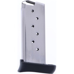 SIG Sauer P938 9mm Luger Replacement Magazine with Extended Base Pad, 7-Round