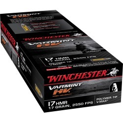 Winchester Varmint HV Ammo, .17 HMR, 17 Grain, V-Max