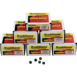 Traditions .44-Caliber Lead Round Balls, 100-Pack