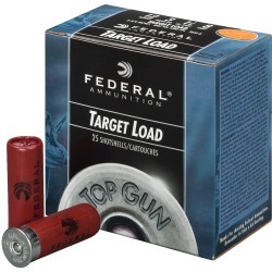 Federal Top Gun Shotshell Target Loads, 12-ga, 2-3/4", 1-1/8 oz, #7.5