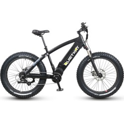 QuietKat 1000-IC Electric Fat-Tire Mountain Bike, Black