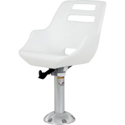 Springfield Admiral Chair Package With Locking Slide, White