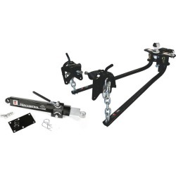Weight Distributing Hitch Kit w/ Distribution Hitch, Sway Control, 2-5/16" Hitch Ball - 800 lbs Tongue Weight
