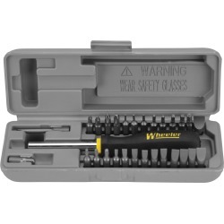 Wheeler Engineering 28-Piece Space-Saver Gunsmithing Screwdriver Set