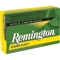 Remington Core-Lokt Rifle Ammunition, 7x57mm Mauser, 140-gr, PSP