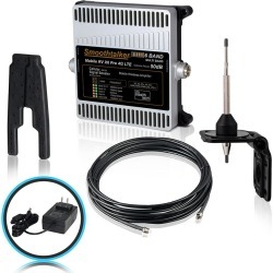 Smoothtalker RV X6 Pro 50dB 4G LTE Extreme Power Cellular Booster Kit with 120 Volt Wall Power