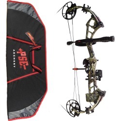 PSE Ramped RTS Compound Bow Package, Kryptek Highlander